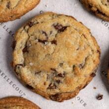 Chocolate Chip Cookie with Sea Salt